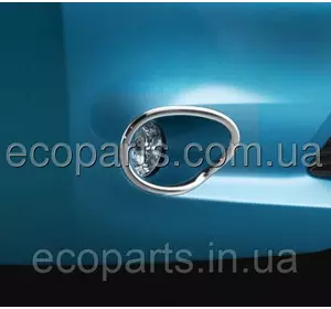 Хромированные окантовки противотуманных фар для Nissan Leaf (10-17)